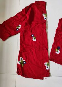 Set of 2 tops - Red Floral Tank Top