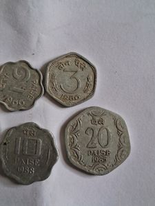6 Old Coins Collection