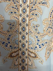 sky blue Chinese attire