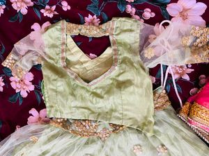 Light Green Lehenga Choli