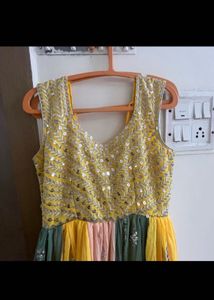 Sale!!festive offer !!Sequined Ombre Ethnic Gown