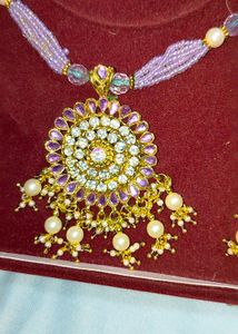 💥 Lavender 😍 NECKLACE SET / JWELLERY SE