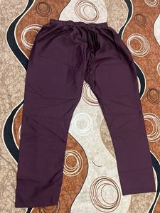 Elegant Purple Embroidered Kurta Set