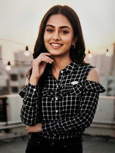 Chic Cold-Shoulder Plaid Shirt