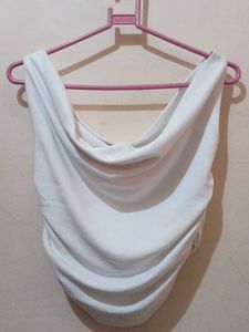 Chic White Off-Shoulder Top