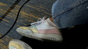 Retro Pastel Sneakers for Women