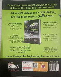 Math, physics and chemistry JEE Advanced PYQ