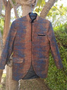 kids's Stylish Printed Ethnic Jacket