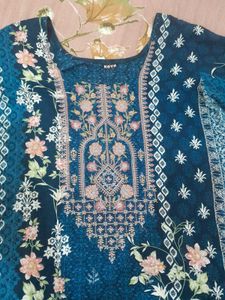 Floral Pakistani Suit