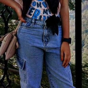 Diesel Cargo Denim Jeans For Girls 👖