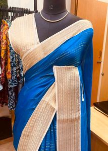 Beautiful Blue Saree