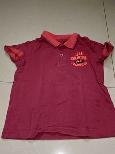 kids collared  T-Shirt set of 4