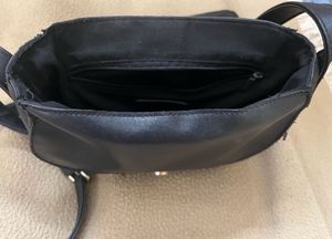 Black Studded Crossbody Bag