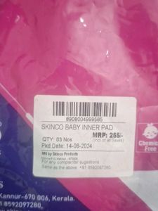 SkinCo Reusable Baby inner Pad for Cloth diaper