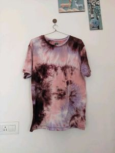 Combo of Trendy Tie-Dye T-Shirt &amp; Textured Jacket