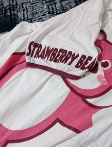 Cute Bear  night t-shirt