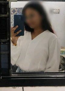 White Puff Sleeve Blouse