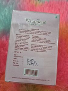 White Tone Face Powder