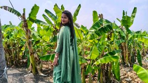 Elegant Green Kurta Set with Dupatta