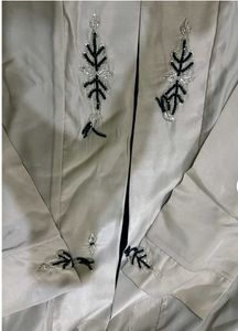Elegant Abaya with Embroidered Details