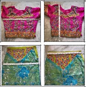 Vibrant Embroidered fancy Lehenga Choli set