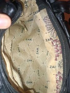 Chic Black Ruched Handbag