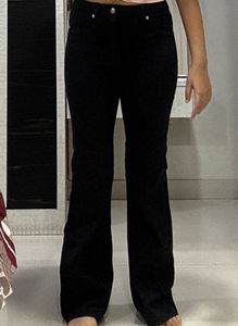 H&amp;M FLARED TWILL TROUSER