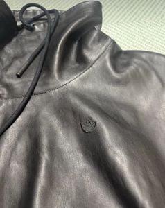 Adidas Original Leather Cropped hoodie