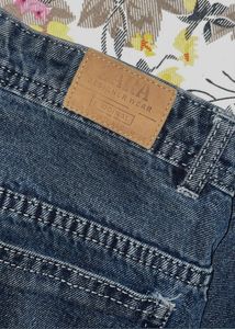 Stylish Denim Cargo Jeans charcoal