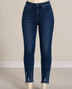 Women's Skinny Fit Distressed Ankle Jeans
