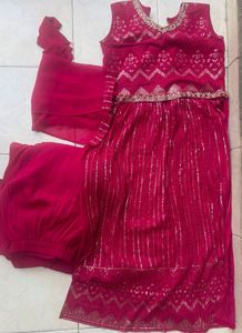 Beautiful Pink Kurta Set