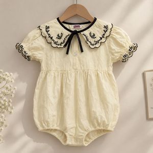Cute Yellow Baby Romper