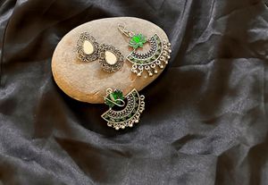 Combo Offer Oxidized Earrings