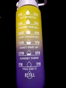 🔥PRICE DROP🔥 Motivational Water Bottle 1 Litre
