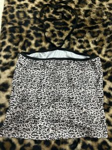 SALE Y2k Inspired Leopard Print Halter Top