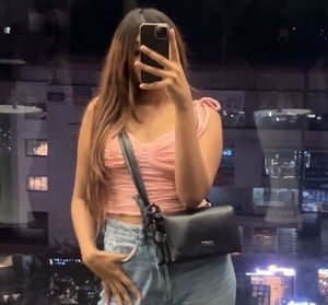 Cute Pink Crop Top