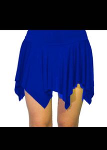 Blue Flared Skirt