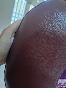 Chic Maroon Hobo Handbag
