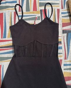 Corset Dress with a slit