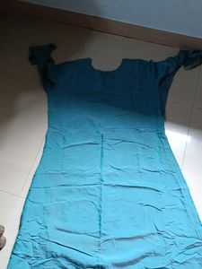 Beautiful Blue Embroidered Kurta