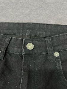 Black Flare Fit Jeans