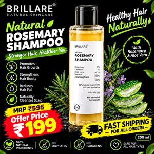 Brillare Natural Rosemary Shampoo