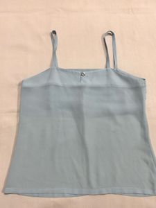 Light Blue Layered Tank Top