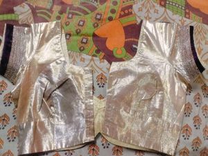 Golden Shimmer Blouse