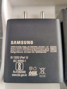 Samsung 45W PD Power Adapter with CTo C cable