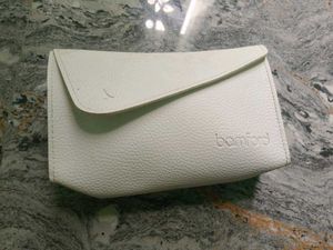 White Bamford Clutch Bag