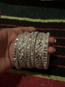 Exquisite Mirror Work Bangles