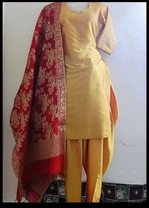 Elegant Yellow Patiala Suit Set