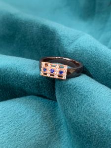 pure silver Rose gold plated siramik ring 💍