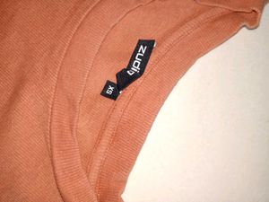 Terracotta Orange Bodycon Dress